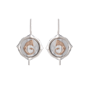 Orecchini Logo collection bianchi