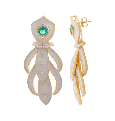 Orecchini Palma Collection Verdi