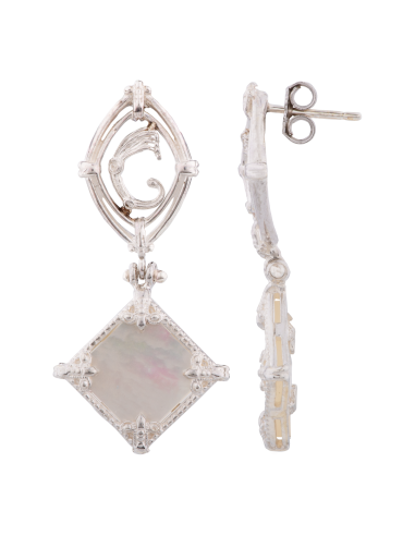 Orecchini Rhombus Madreperla