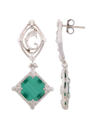 Orecchini Rhombus Verdi