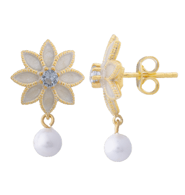 Orecchini Royale Celeste