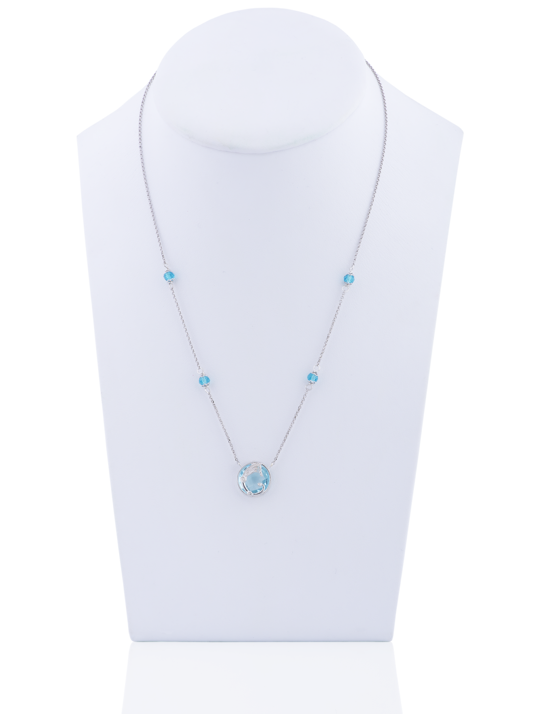 Collier Opplà girevole celeste