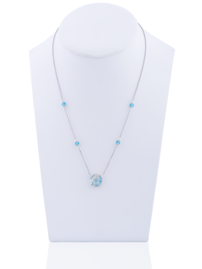 Collier Opplà girevole celeste