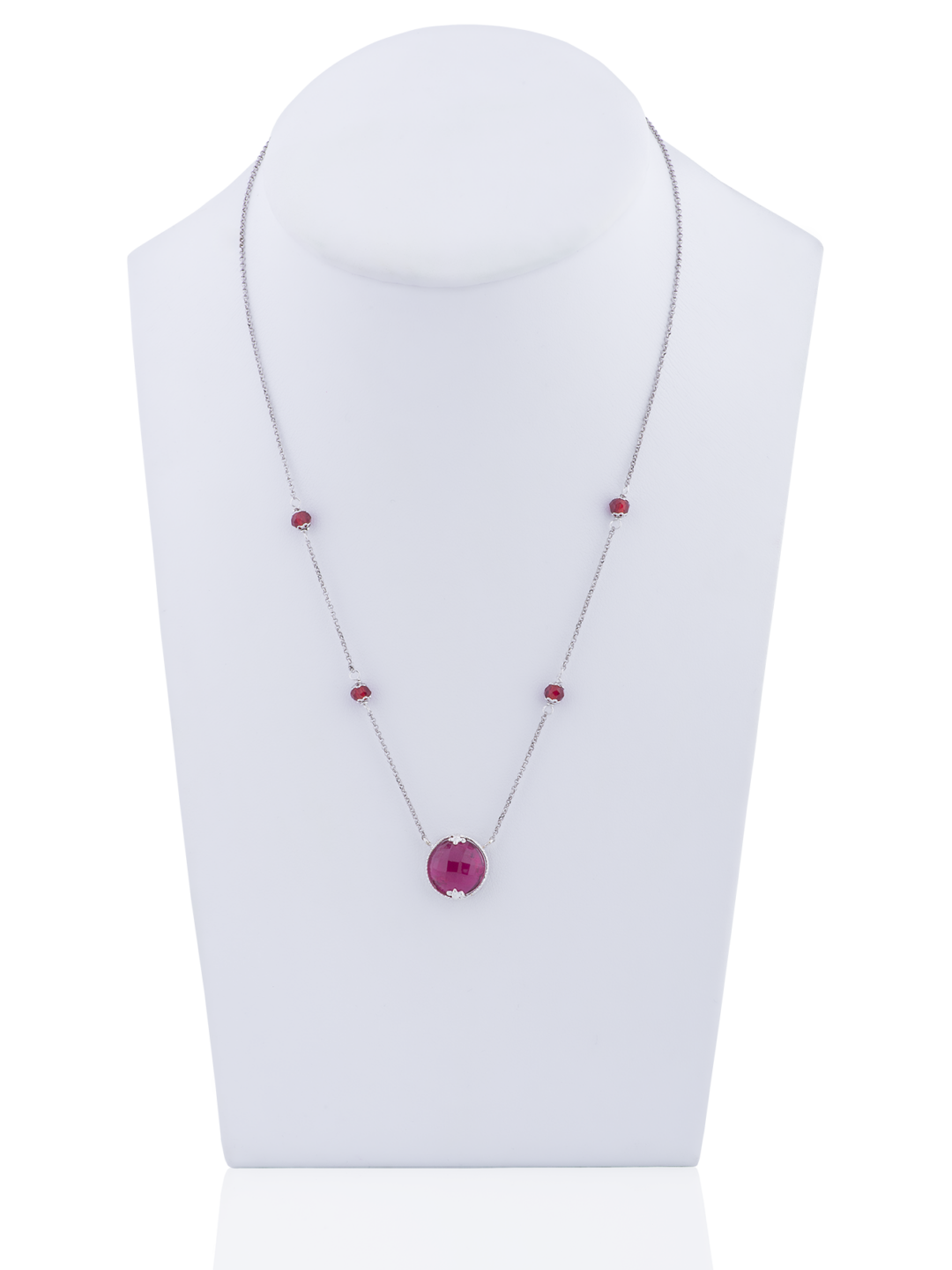 Collier Opplà girevole rosso