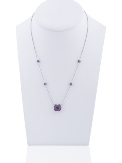 Collier Opplà girevole viola