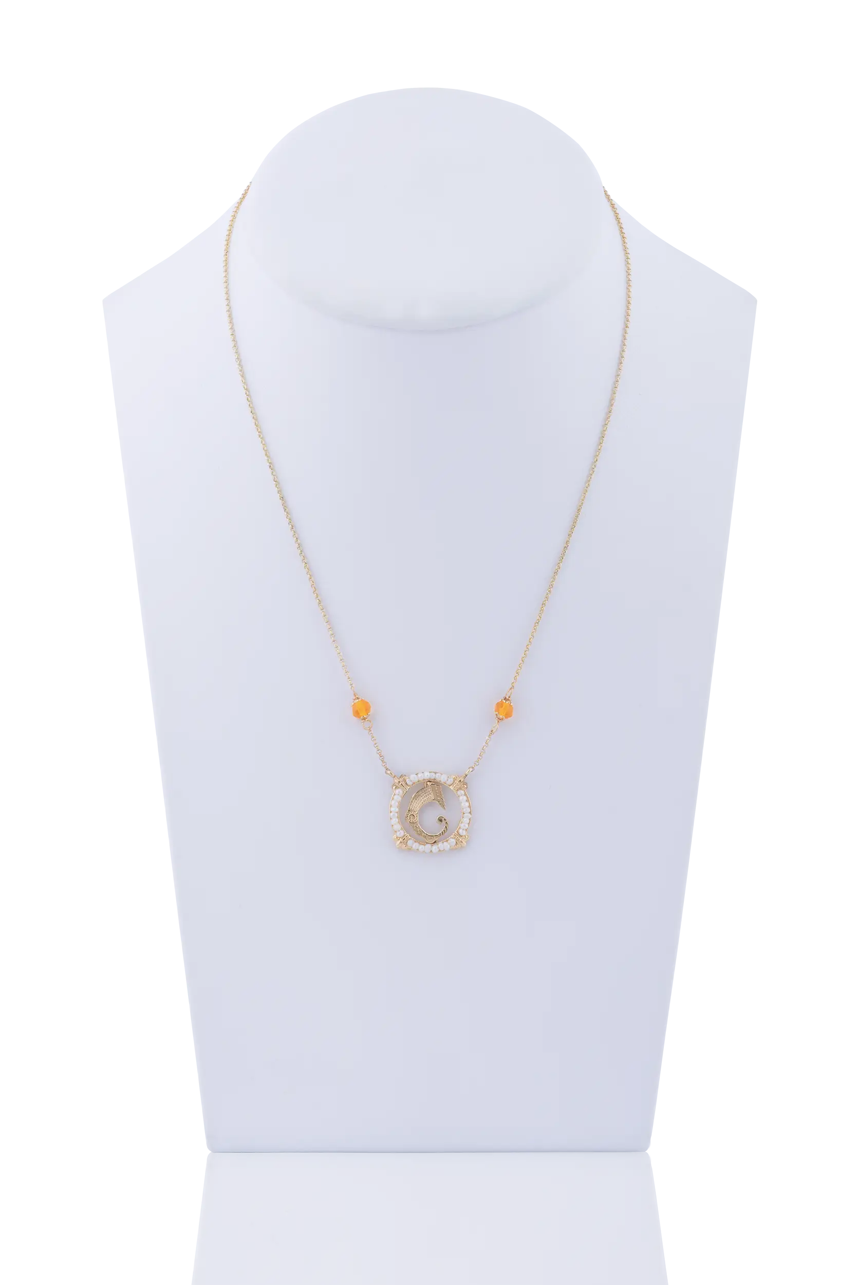 Collana Aura di Perla Gialla - immagine 3