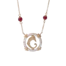 Collana Aura di Perla Rossa