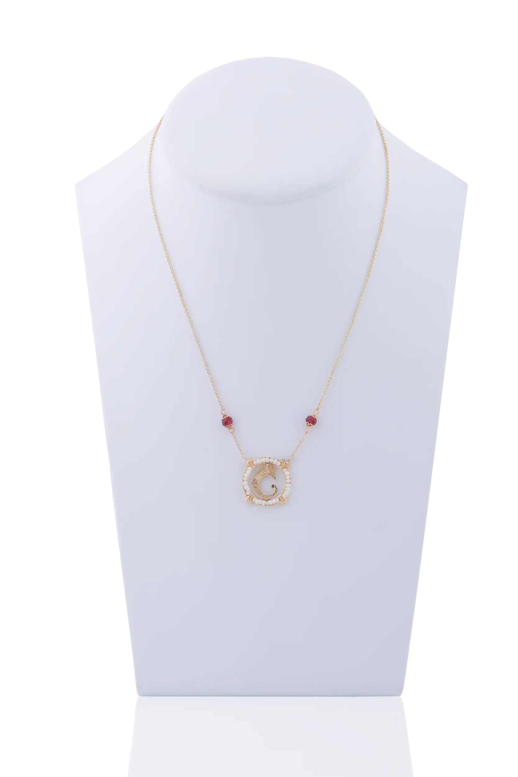 Collana Aura di Perla Rossa - immagine 3