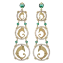 Orecchini Aura di Perla Verdi