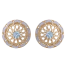 Orecchini Belle Époque azzurri