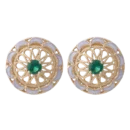 Orecchini Belle Époque verdi